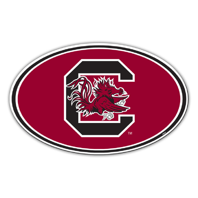 South Carolina Gamecocks Magnet Car Style 8 Inch CO