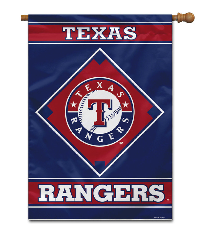 Texas Rangers Flag 28x40 House 1-Sided CO