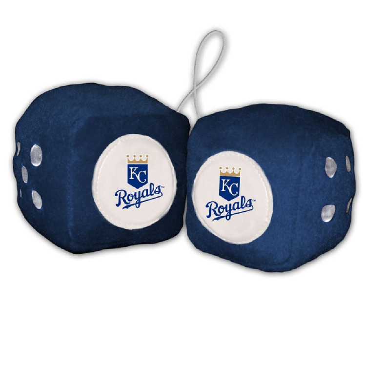 Kansas City Royals Fuzzy Dice CO