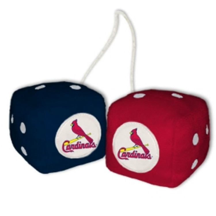 St. Louis Cardinals Fuzzy Dice CO