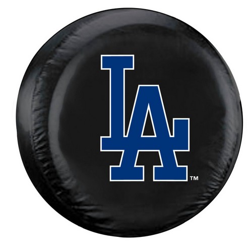 Fremont Die Los Angeles Dodgers Tire Cover Large Size Black CO