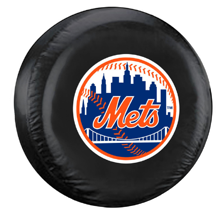 New York Mets Tire Cover Large Size Black CO