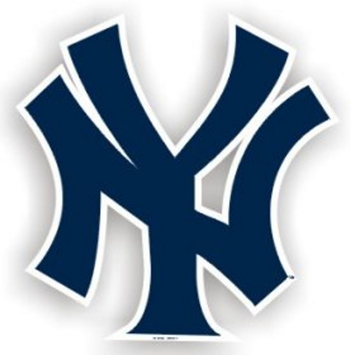 New York Yankees Magnet Car Style 12 Inch CO