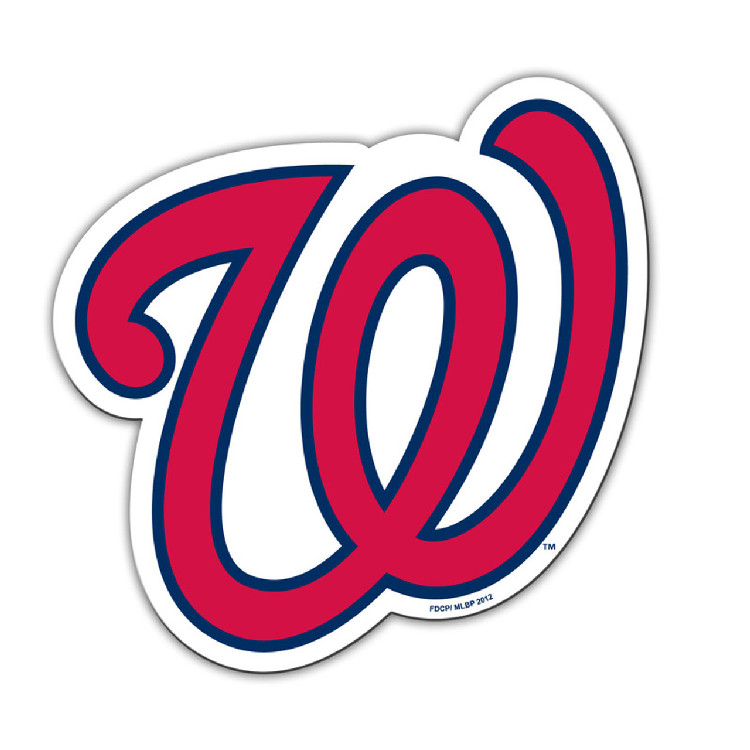 Washington Nationals Magnet Car Style 12 Inch CO