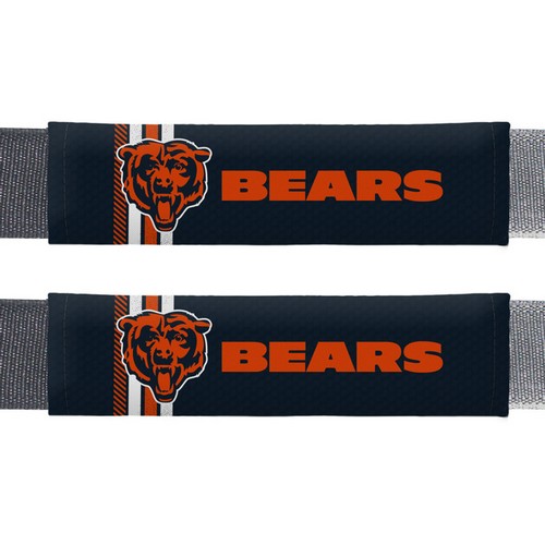 Fremont Die Chicago Bears Seat Belt Pads Rally Design CO