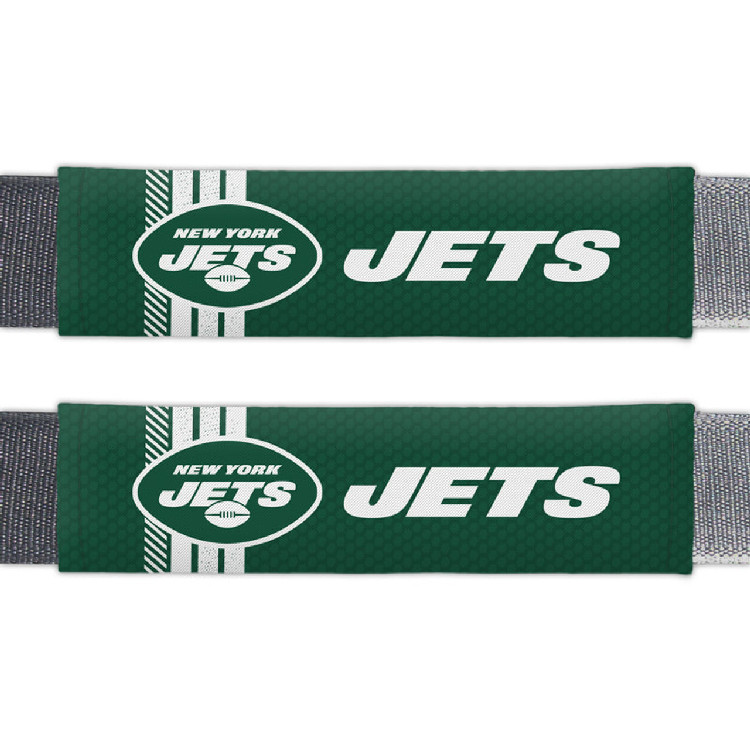 New York Jets Seat Belt Pads Rally Design CO