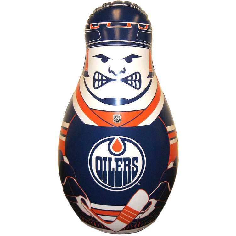 Edmonton Oilers Tackle Buddy Punching Bag CO