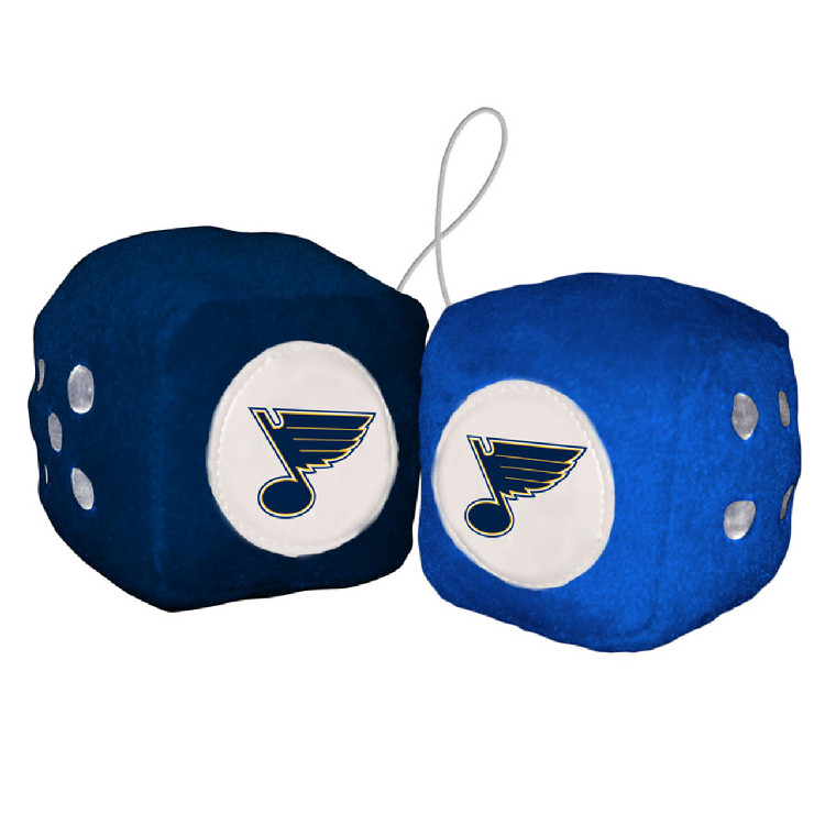 St. Louis Blues Fuzzy Dice CO