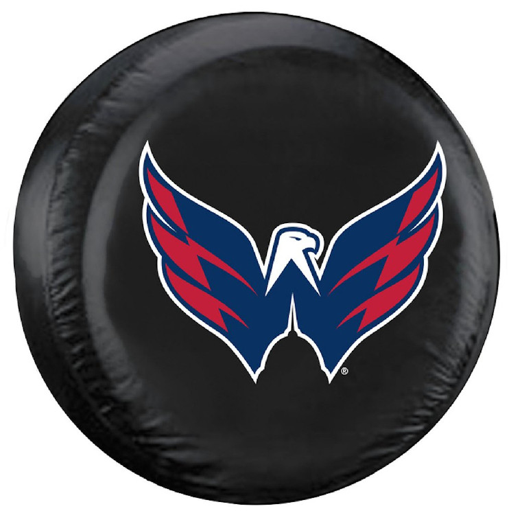 Washington Capitals Tire Cover Standard Size Black CO