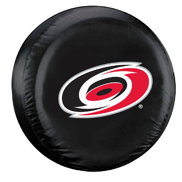 Carolina Hurricanes Tire Cover Standard Size Black CO