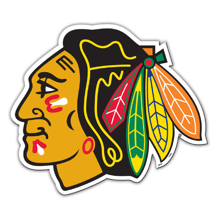 Chicago Blackhawks Magnet Car Style 12 Inch CO