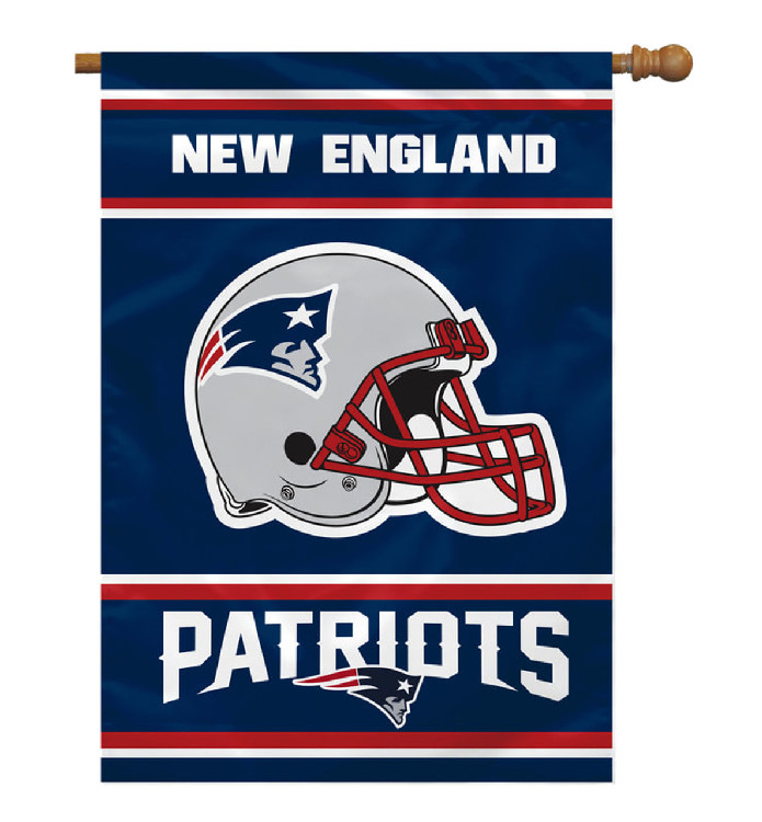 New England Patriots Banner 28x40 House Flag Style 2 Sided CO