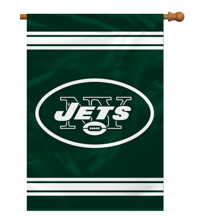 Fremont Die New York Jets Banner 28x40 House Flag Style 2 Sided