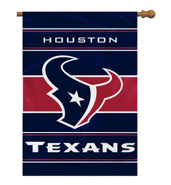 Houston Texans Banner 28x40 House Flag Style 2 Sided Special Order