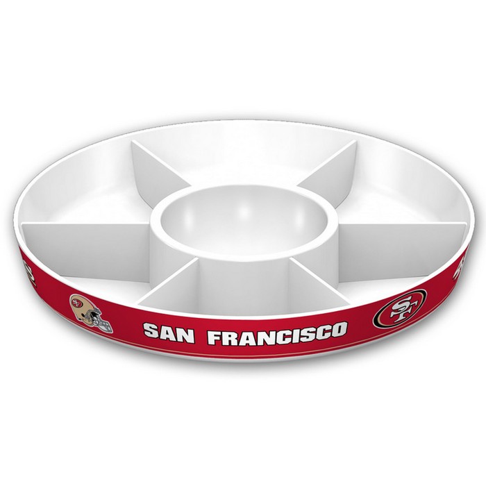 Fremont Die San Francisco 49ers Party Platter CO