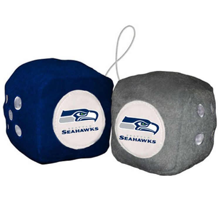 Seattle Seahawks Fuzzy Dice CO