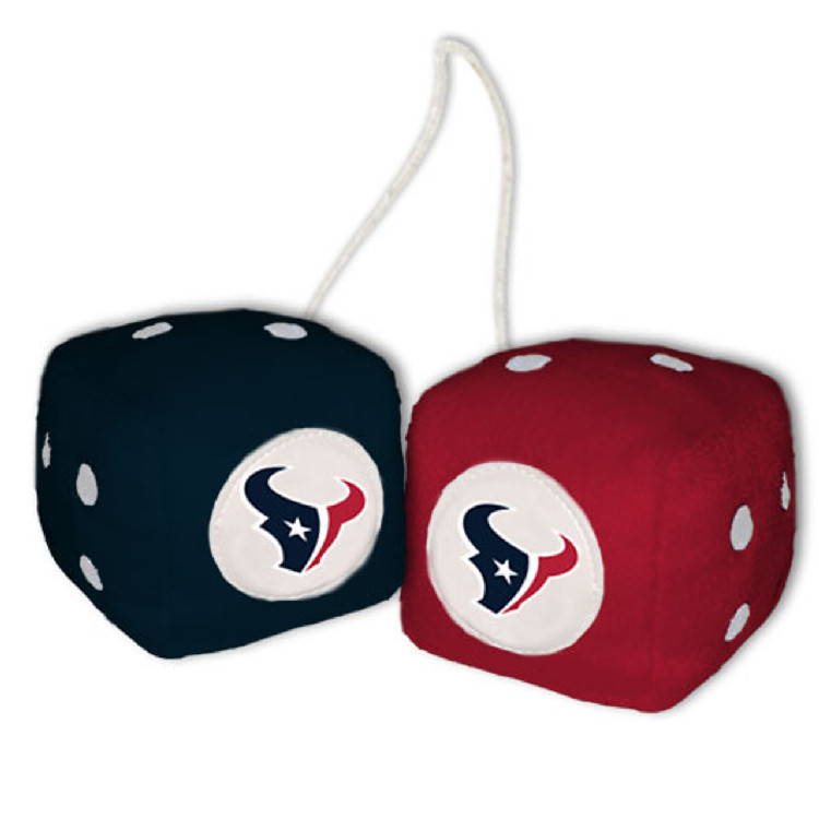 Houston Texans Fuzzy Dice CO