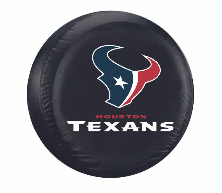 Houston Texans Tire Cover Standard Size Black CO