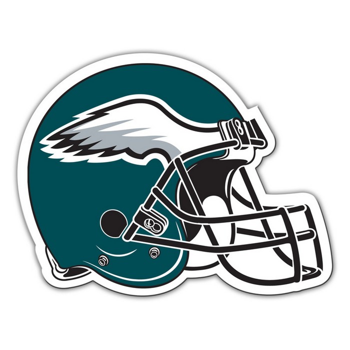 Philadelphia Eagles Magnet Car Style 12 Inch Helmet Design CO