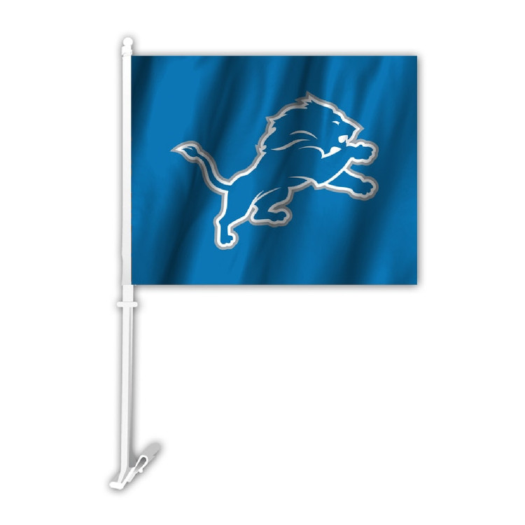 Detroit Lions Flag Car Style