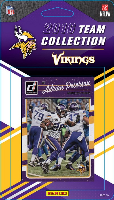 Minnesota Vikings Donruss NFL Team Set - 2016