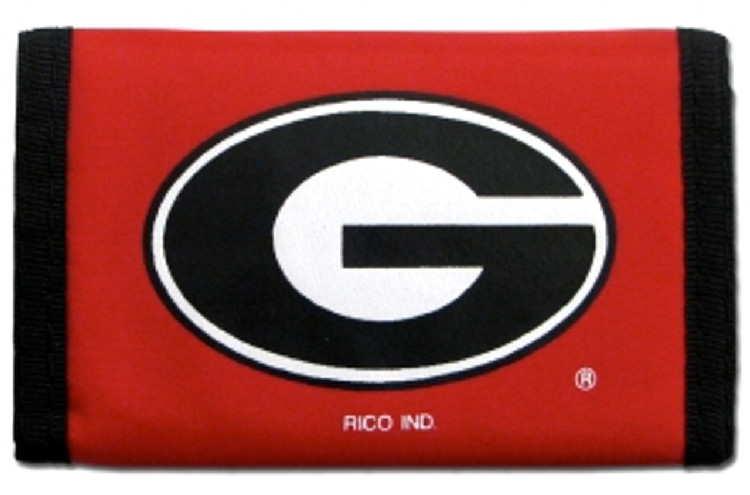 Georgia Bulldogs Wallet Nylon Trifold