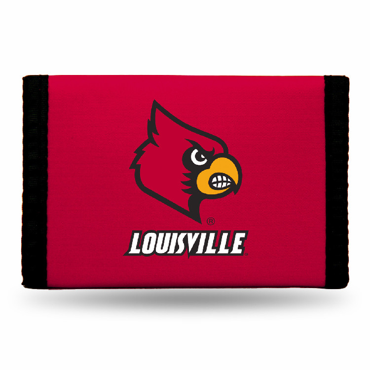 Louisville Cardinals Wallet Nylon Trifold