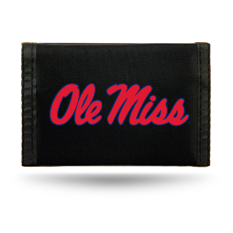 Mississippi Rebels Wallet Nylon Trifold