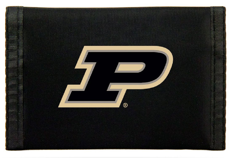 Purdue Boilermakers Wallet Nylon Trifold