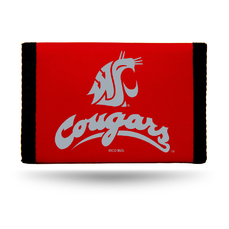 Washington State Cougars Wallet Nylon Trifold