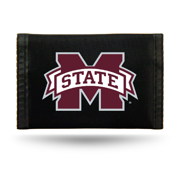 Mississippi State Bulldogs Wallet Nylon Trifold