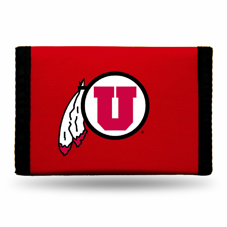 Utah Utes Wallet Nylon Trifold