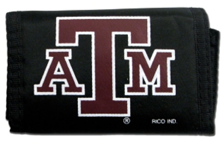 Texas A&M Aggies Wallet Nylon Trifold