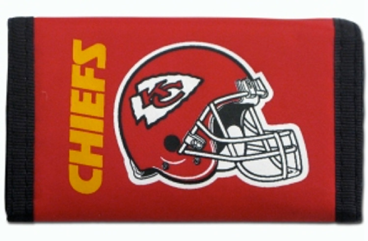 Kansas City Chiefs Wallet Nylon Trifold