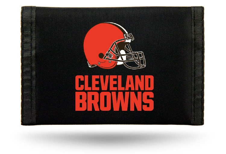 Cleveland Browns Wallet Nylon Trifold