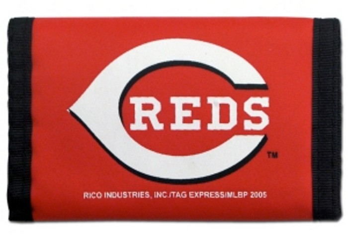 Cincinnati Reds Wallet Nylon Trifold