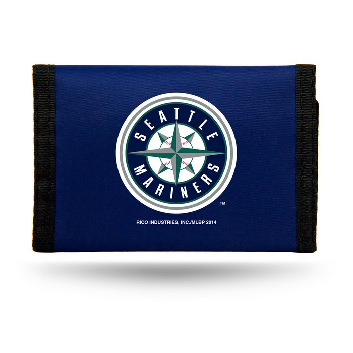 Seattle Mariners Wallet Nylon Trifold