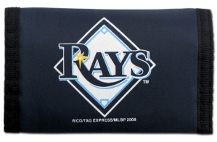 Tampa Bay Rays Wallet Nylon Trifold