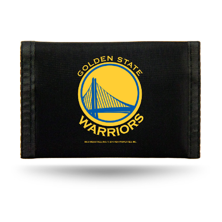 Golden State Warriors Wallet Nylon Trifold