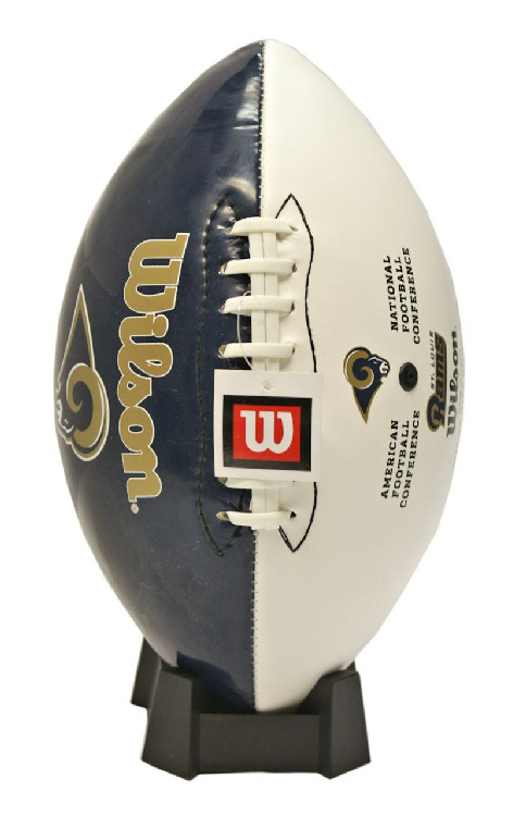 St. Louis Rams Football Wilson Team Logo CO