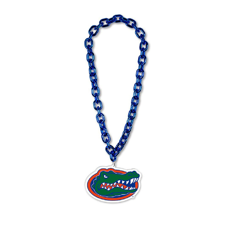 Florida Gators Necklace Big Fan Chain