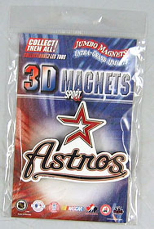 Houston Astros Magnet Jumbo 3D CO