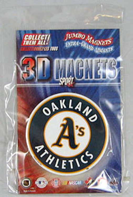 Oakland Athletics Magnet Jumbo 3D CO