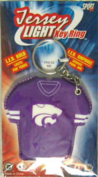 Kansas State Wildcats Keychain Jersey Keylight CO