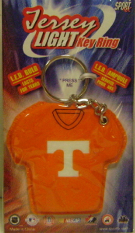 Tennessee Volunteers Keychain Jersey Keylight CO