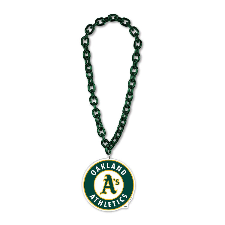 Oakland Athletics Necklace Big Fan Chain