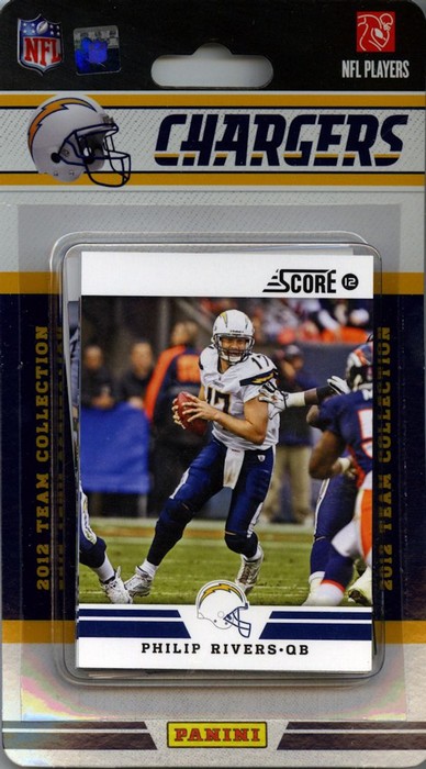 San Diego Chargers 2012 Score Team Set