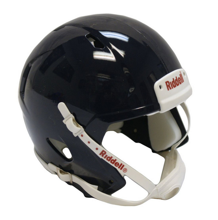 Helmet Riddell Blank Replica Mini Speed Style Navy Metallic