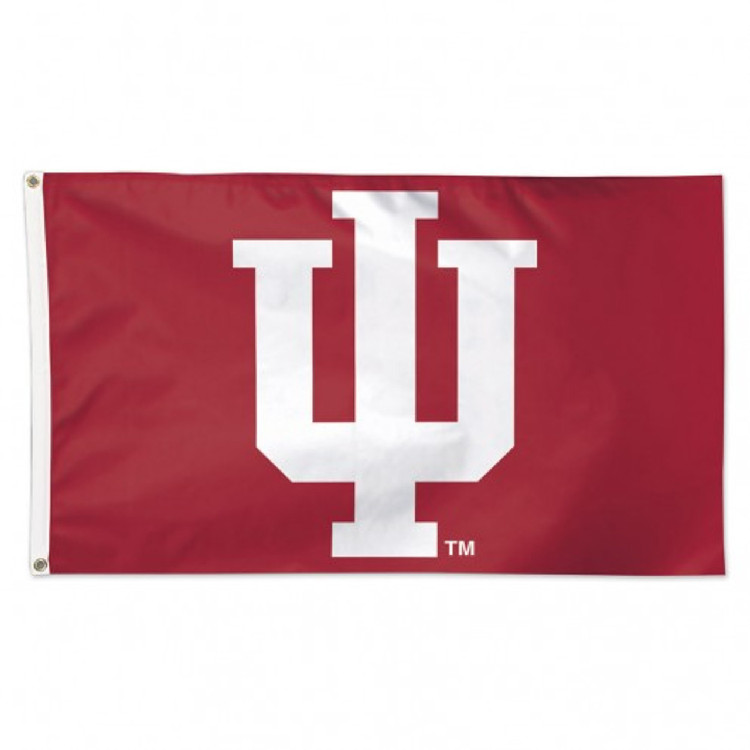 Indiana Hoosiers Flag 3x5 Deluxe Style