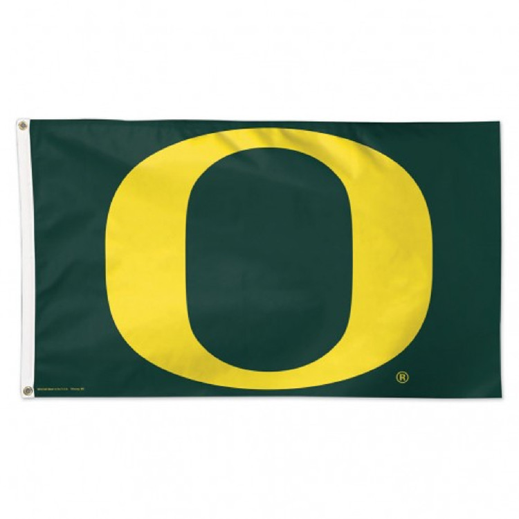 Oregon Ducks Flag 3x5 Green